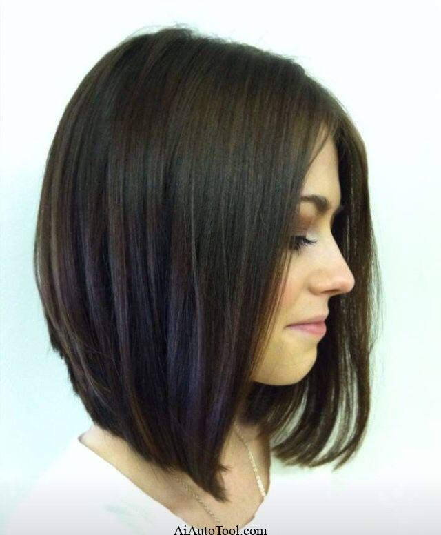 11 hotest Long Inverted Bob with Long Side Bangs 2024 2