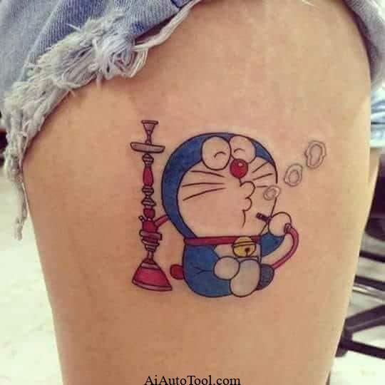 Hình xăm Doraemon đẹp nhất 1