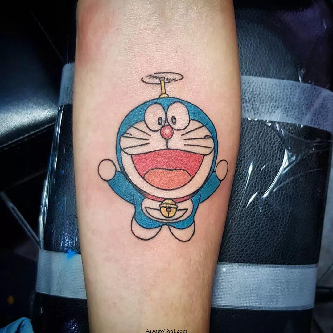 Hình xăm Doraemon đẹp nhất 2