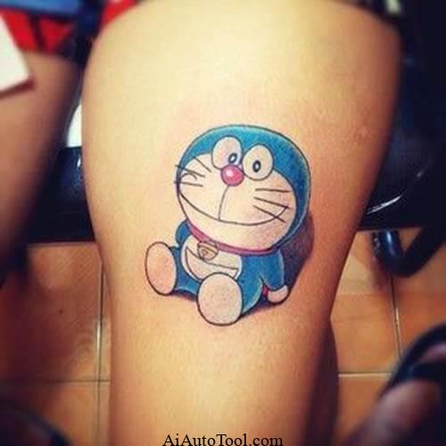 Hình xăm Doraemon đẹp nhất 3