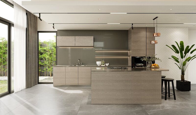 Làm Sao để Tạo điểm Nhấn Cho Phòng Bếp Với Phong Cách Tối Giản